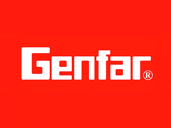 Genfar: medicamentos accesibles. Imagen del logotipo de la empresa Genfar.
